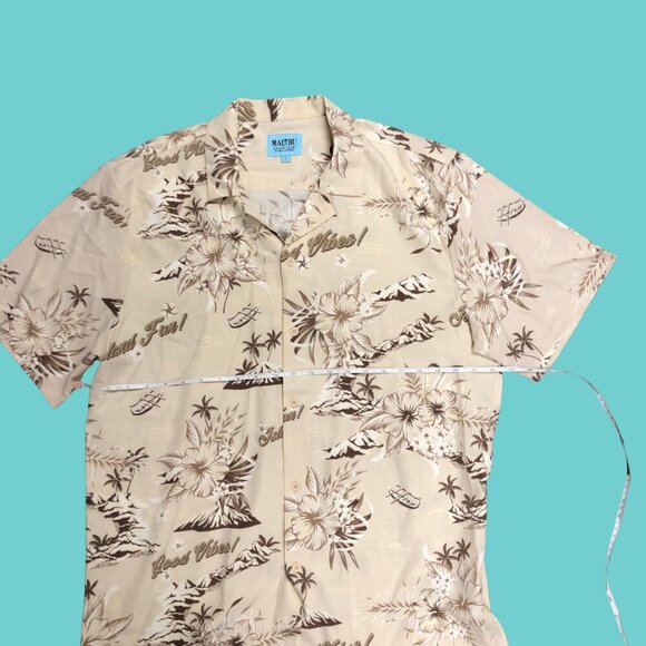 Malibu Beach Club “Good Vibes Island” Matching Set | Size L | Tropical Floral - Picture 6 of 13